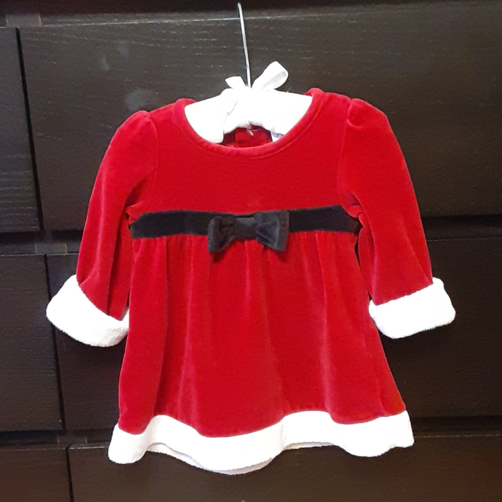 Christmas Mrs. Santa dress. Cherokee, 6 months